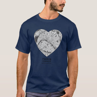 Liebe für Paris Mädchen T-Shirt