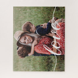Liebe für personalisierte Fotos Puzzle