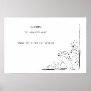 Liebe für psychische Gesundheit Poster