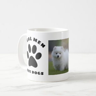 Liebe für Real Men Hunde Personalisiertes Foto für Kaffeetasse