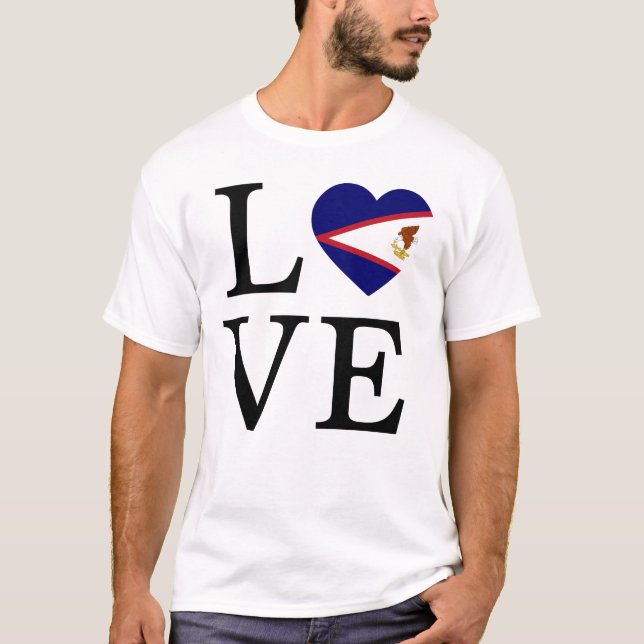 Liebe für Samoa T-Shirt (Vorderseite)