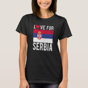 Liebe für Serbien Premium T-Shirt