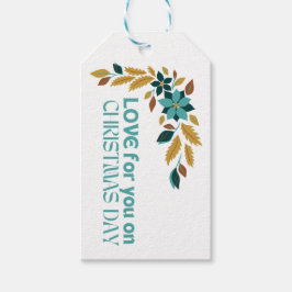 Liebe für Sie am Weihnachtsfeiertag Geschenkanhänger