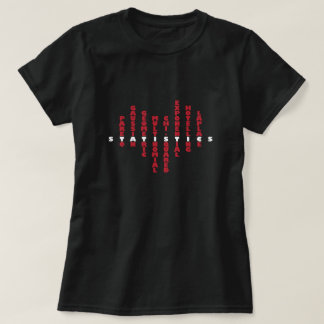 Liebe für Statistik in meinem Herzen (dunkle Farbe T-Shirt