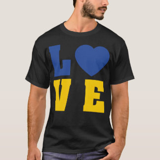 Liebe für Ukraine Freunde T-Shirt