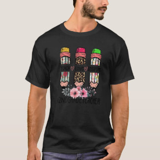 Liebe für Unterricht Inspirierte 2. Klasse Lehrer T-Shirt