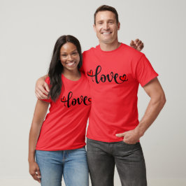 LIEBE für Valentinstag T-Shirt