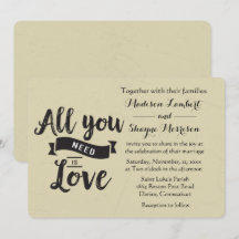 Liebe für Vintage Tan- und Black-Wedding