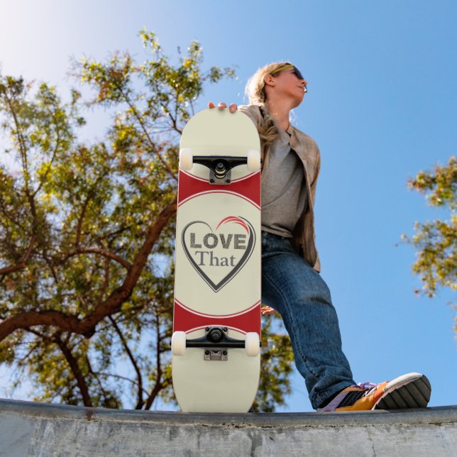 Liebe fürs Skateboard (Außenbereich 1)