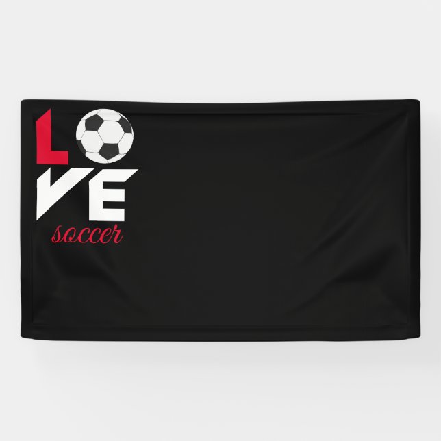 Liebe Fußball Banner (Horizontal)