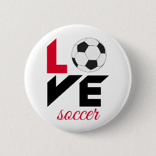 Liebe Fußball Button