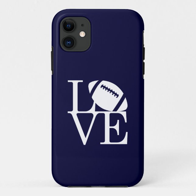 Liebe Fußball iPhone 5 Hülle (Rückseite)