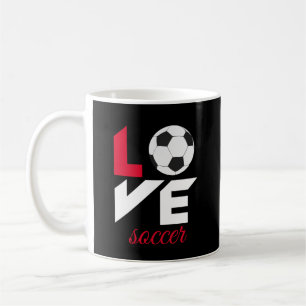 Liebe Fußball Kaffeetasse