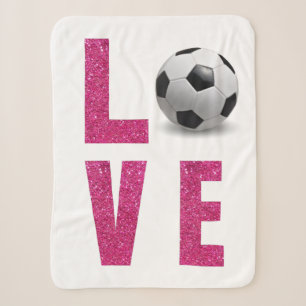 Liebe Fußball Sherpadecke