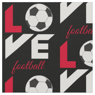 Liebe Fußball Stoff