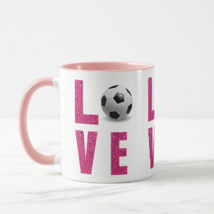 Liebe Fußball Tasse