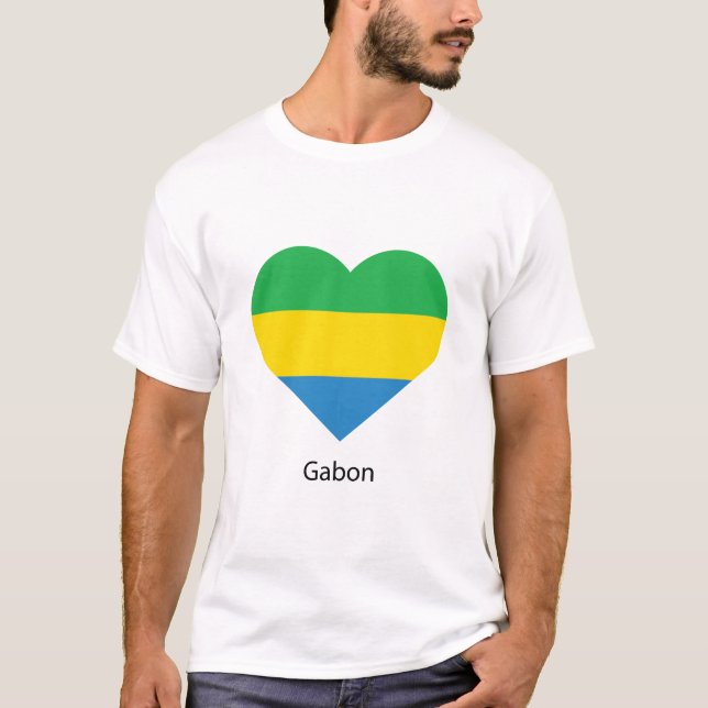 Liebe Gabon T-Shirt (Vorderseite)