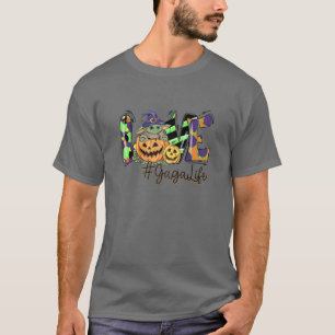 Liebe Gaga Life Pumpkin Halloween T-Shirt