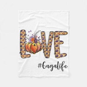 Liebe Gaga Life Pumpkin HerbstHalloween Fleecedecke