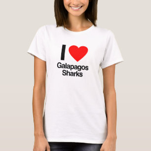 Liebe Galapagos-Haie T-Shirt