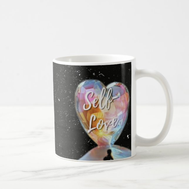 Liebe Galaxy Herzunisex Tasse (Rechts)