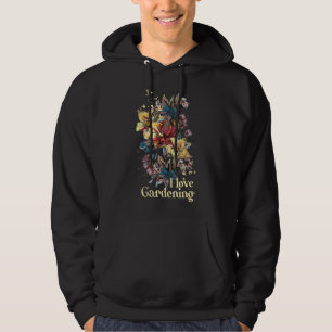 Liebe Gartengarten Garten Botanische Landschaft Hoodie