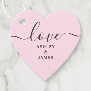 Liebe Gastgeschenk Hochzeit Tag, Heart Wedding Ges Geschenkanhänger