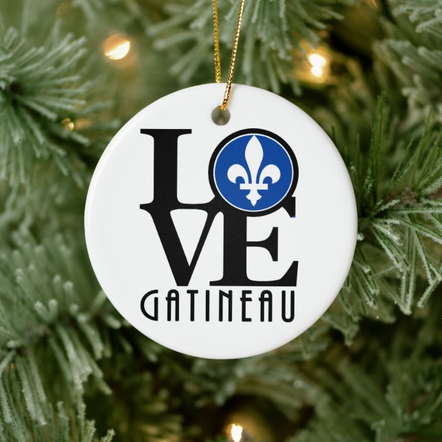 LIEBE Gatineau Keramik Ornament (Baum)