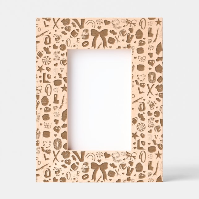 Liebe Geätzte Rahmen (Vorderseite)