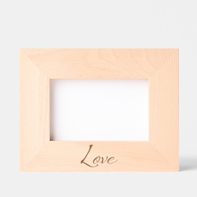 Liebe Geätzte Rahmen (Vorderseite)