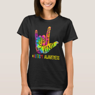 Liebe Gebärdensprache Handautismus Sensibilisierun T-Shirt