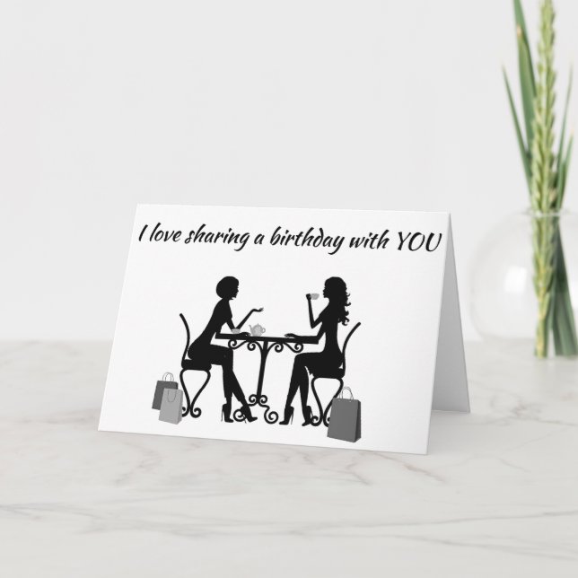 "LIEBE" **GEBURTSTAG MIT IHNEN** UND MEINEM LEBEN  KARTE (Vorderseite)