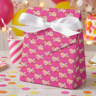 LIEBE Gefallen-Boxen Geschenkschachtel