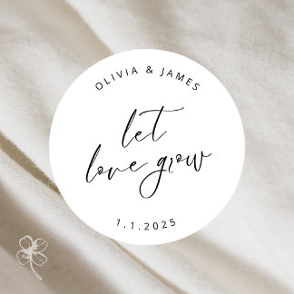 Liebe gelassen Aufkleber anbauen