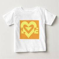 Liebe Gelb in Orange