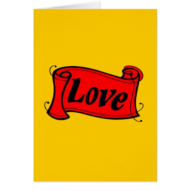 Liebe, gelb, schwarz und rot (Vorne)