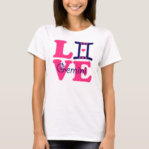 😍 Liebe Gemini-Zodiac Sign Fabulous Muscle T-Shirt