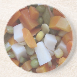 Liebe Gemischtes Gemüse Getränkeuntersetzer