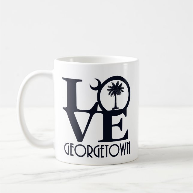 LIEBE Georgetown SC Kaffeetasse (Links)