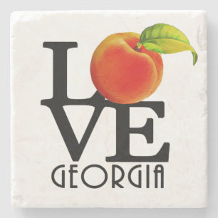 LIEBE Georgien Steinuntersetzer