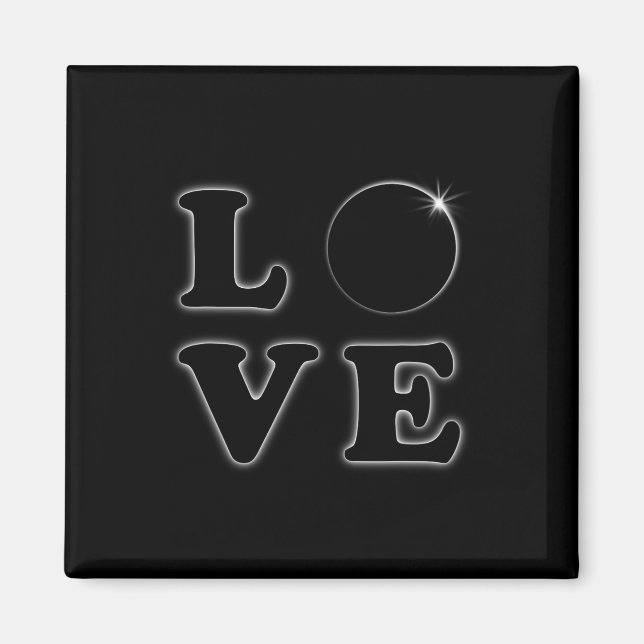 Liebe Gesamtsolarmee 04.08.2024 Totalität Magnet (Vorne)
