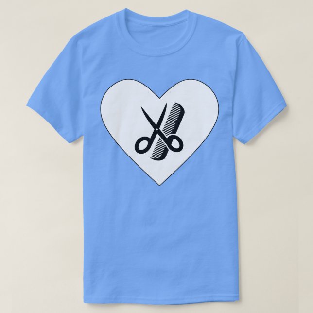 Liebe-Geschenk für Haartrampe T-Shirt (Design vorne)