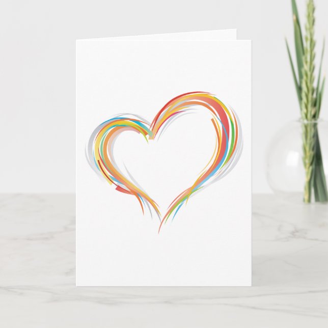 Liebe-Geschenk Karte (Vorderseite)