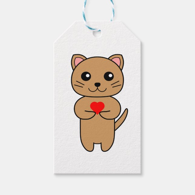 Liebe Geschenkanhänger (Vorderseite)