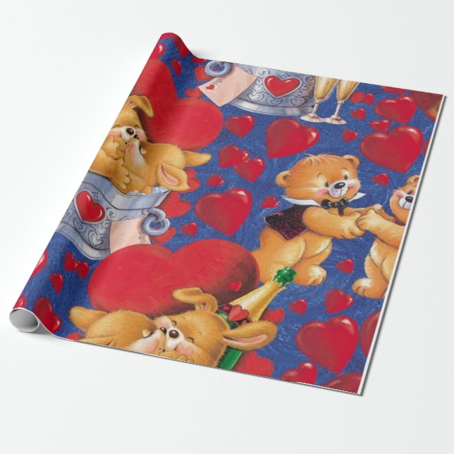 Liebe Geschenkpapier (Ungerollt)