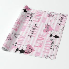 Liebe Geschenkpapier