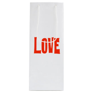 Liebe Geschenktasche Geschenktüte Für Weinflaschen