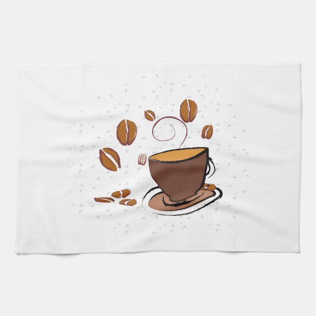 Liebe Geschirrtuch (Horizontal)