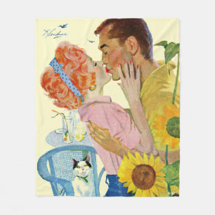 Liebe-Geschlagen Fleecedecke