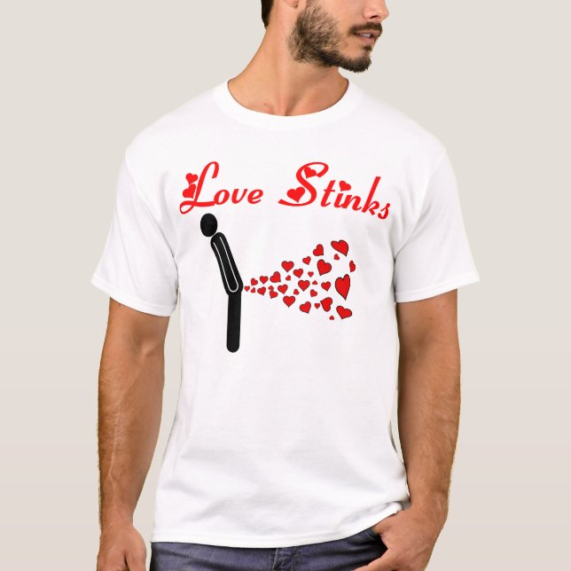 Liebe-Gestank T-Shirt (Vorderseite)
